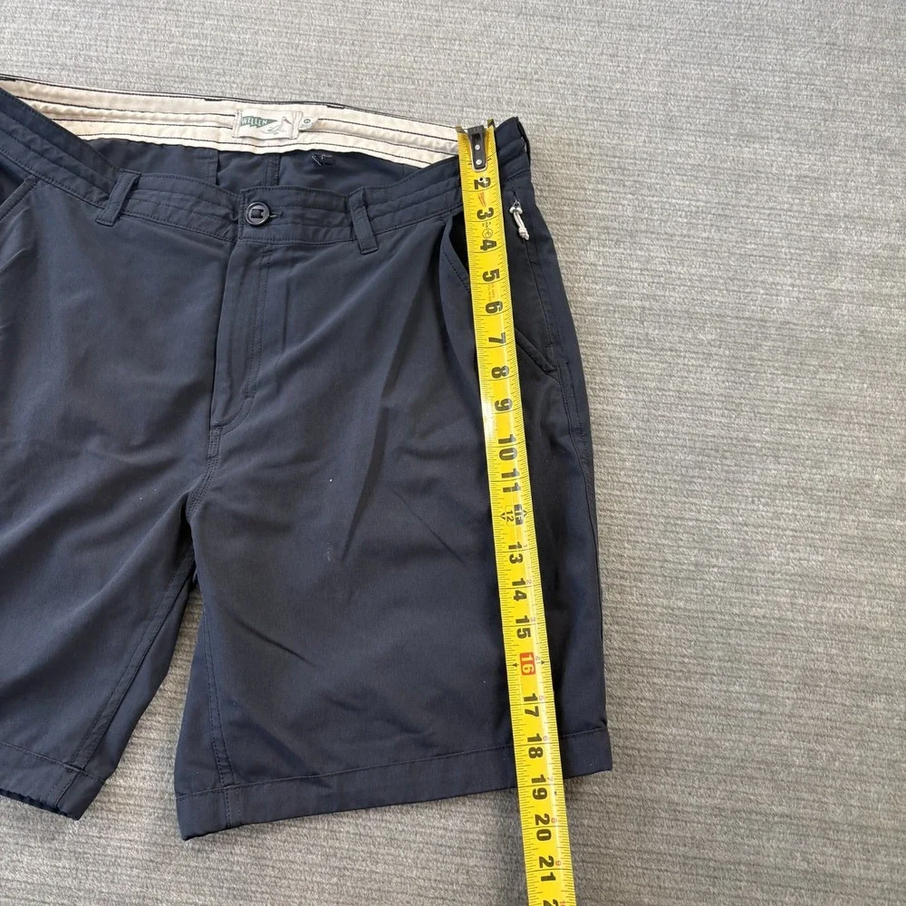 Wellen Cruiser Shorts Mens 34 Blue Hybrid Chino 7